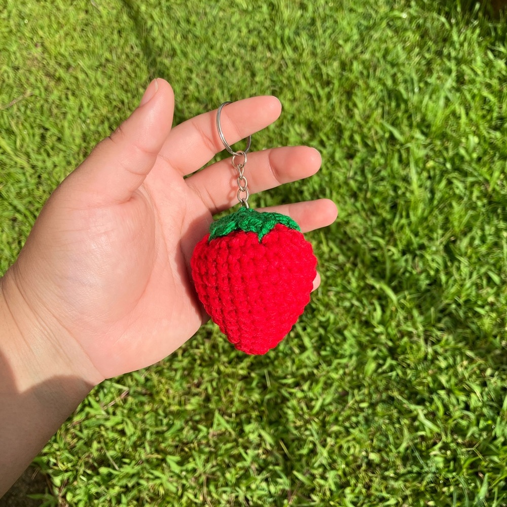 Strawberry Keychain - Picture 2 of 6